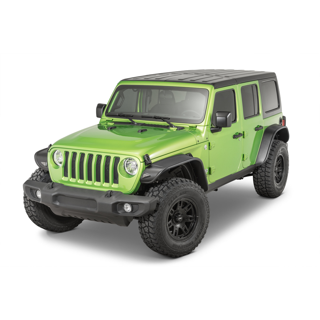 Jeep Wrangler JL Fender Flares – Genuine Bushwacker Flat Style