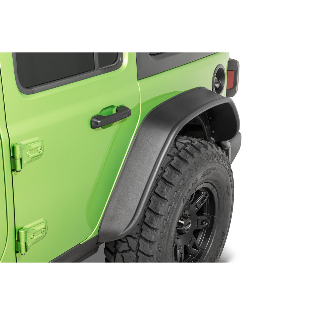 Jeep Wrangler JL Fender Flares – Genuine Bushwacker Flat Style