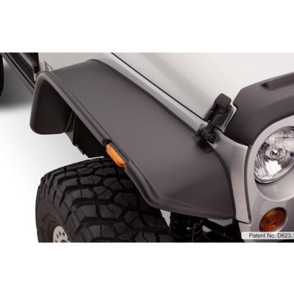 2007–2018 Jeep Wrangler JK Fender Flares – Genuine Bushwacker | Front & Rear