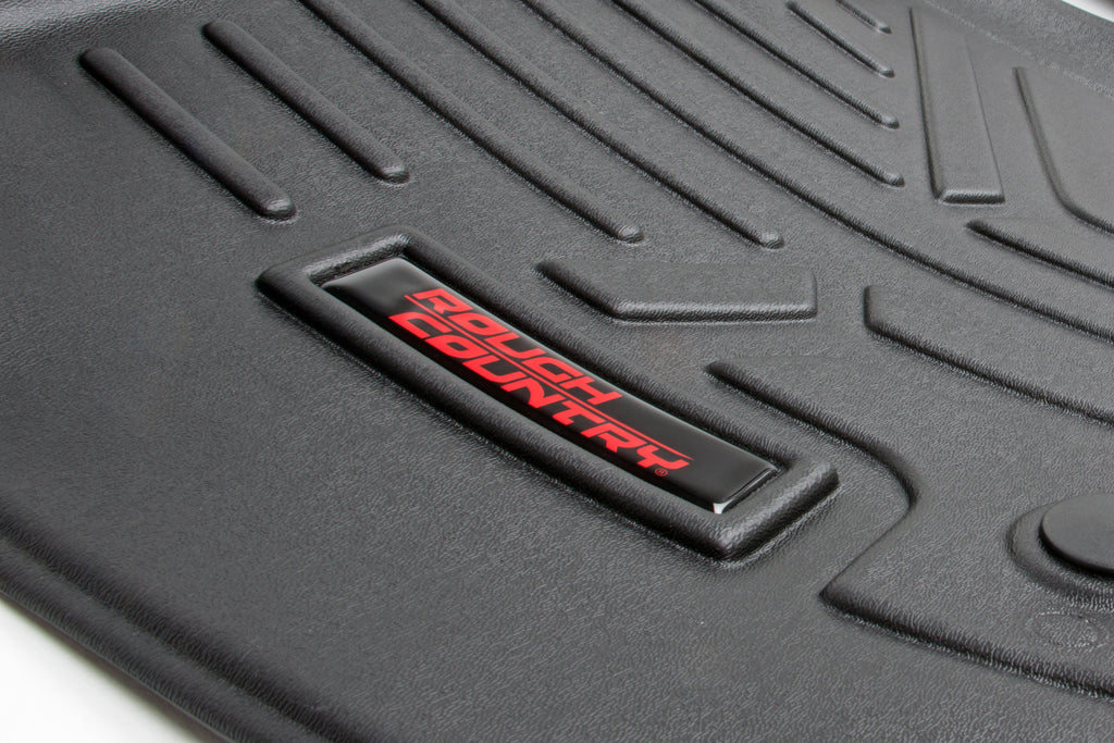 Floor Mats Front 4 Door Jeep Wrangler Unlimited 2WD/4WD (2007-2013)