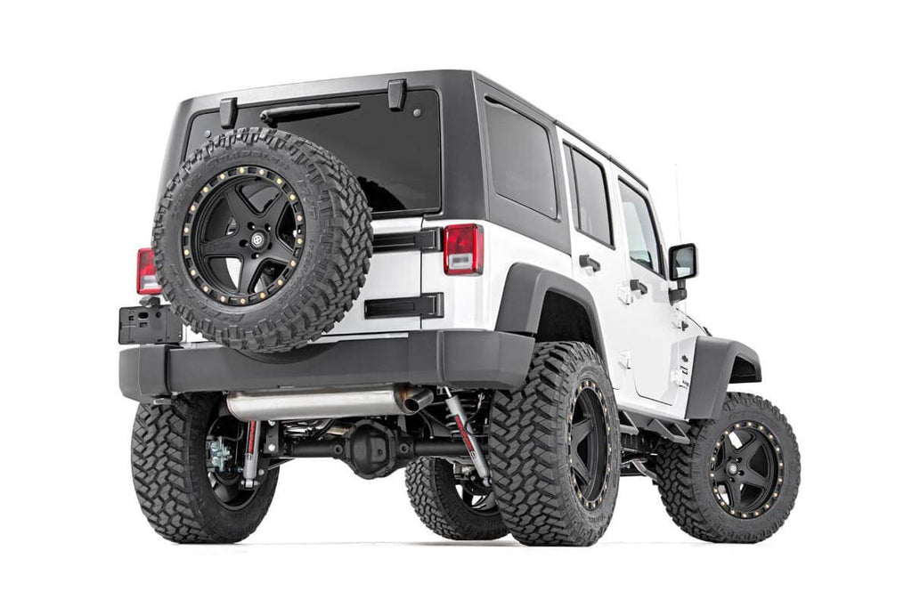 Jeep Contoured Drop Steps 07-18 Wrangler JK Unlimited 4 Door Rough Country