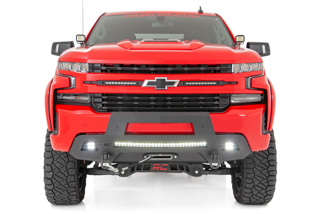 Hidden Winch Bumper 19-22 Chevy Silverado 1500 2WD/4WD Rough Country