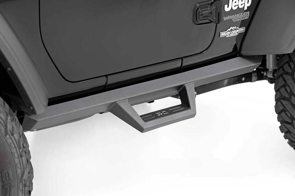 Contoured Drop Steps 2 Door Jeep Wrangler JL 4WD (2018-2025)