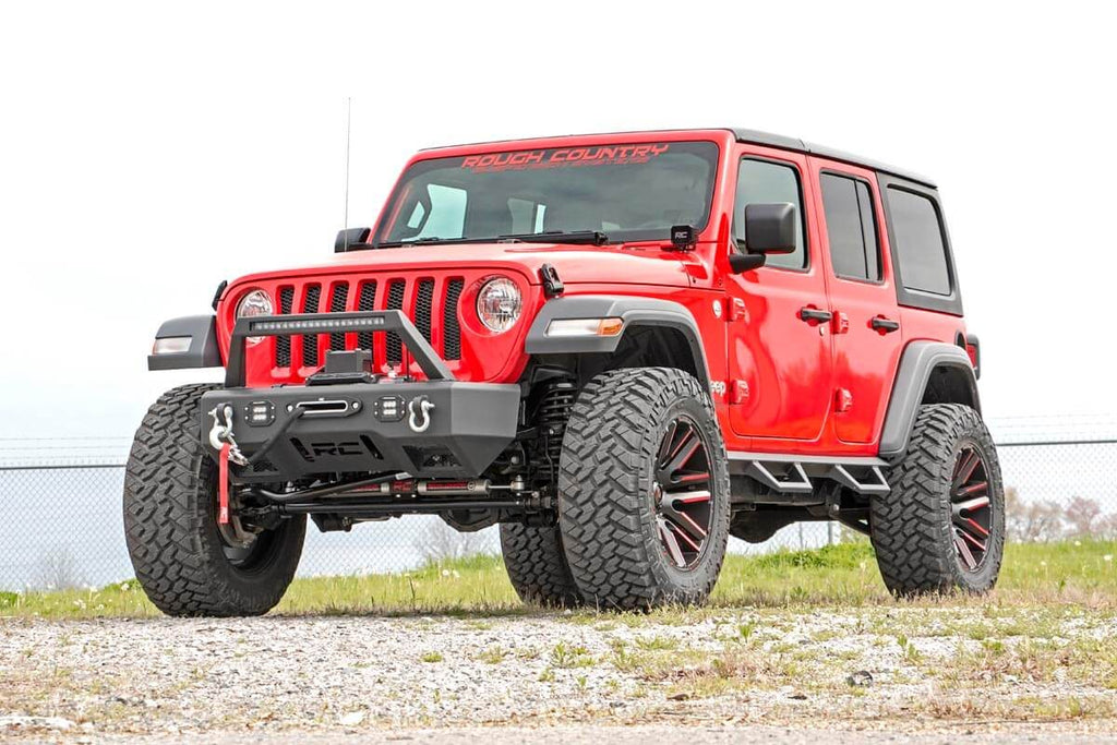 Contoured Drop Steps 4 Door Jeep Wrangler JL (21-25)/Wrangler Unlimited (18-25)