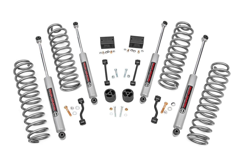 2.5 Inch Lift Kit 2-Door Jeep Wrangler JL 4WD (2018-2023)