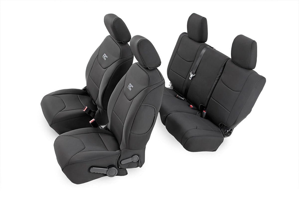 Seat Covers Front and Rear Jeep Wrangler Unlimited 4WD (2011-2012)