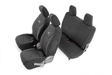 Load image into Gallery viewer, Seat Covers Front and Rear Jeep Wrangler JK 4WD (2007-2010)