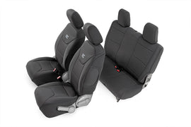 Seat Covers Front and Rear Jeep Wrangler JK 4WD (2007-2010)