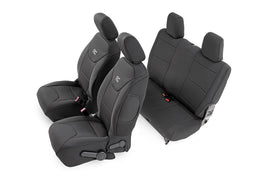 Seat Covers Front and Rear Jeep Wrangler JK 4WD (2011-2012)