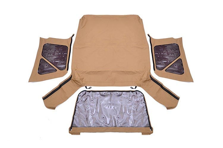 Soft Top 2-Door Full Steel Doors Jeep Wrangler TJ (97-06)