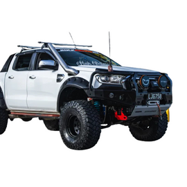 Rockarmor GT Steel Hoop Bullbar - Ford Ranger PX2 & 3 (Full Bar Replacement)