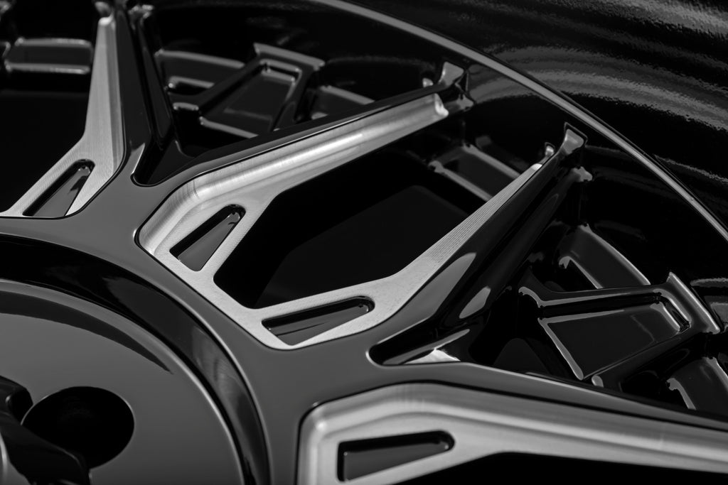 86 Series Gloss Black Milled Accents