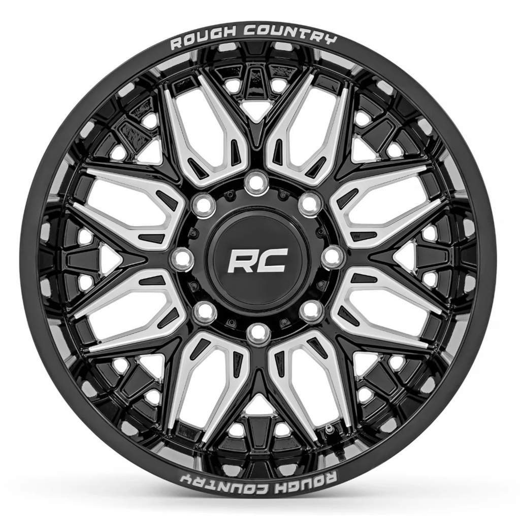 86 Series Gloss Black Milled Accents