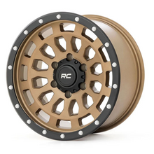 Load image into Gallery viewer, Rough Country 87 Series Wheel Simulated Beadlock Bronze/Black
