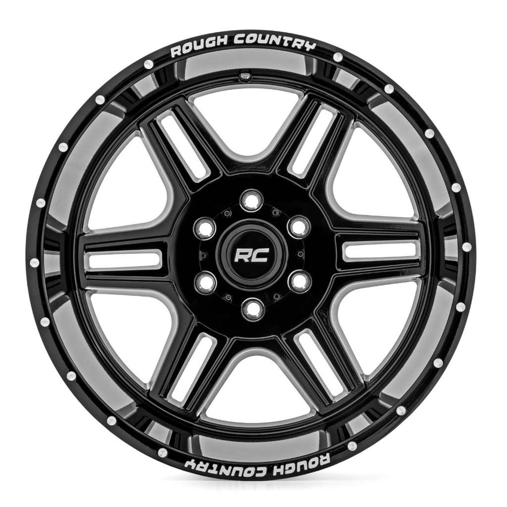 92 Series Gloss Black Milled Accents