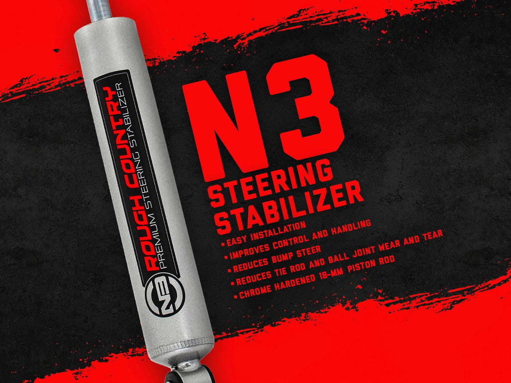 N3 Steering Stabilizer Ram 2500 (94-12)/3500 (11-12) 4WD