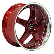 SSW V5 Candy Red with Polished Lip