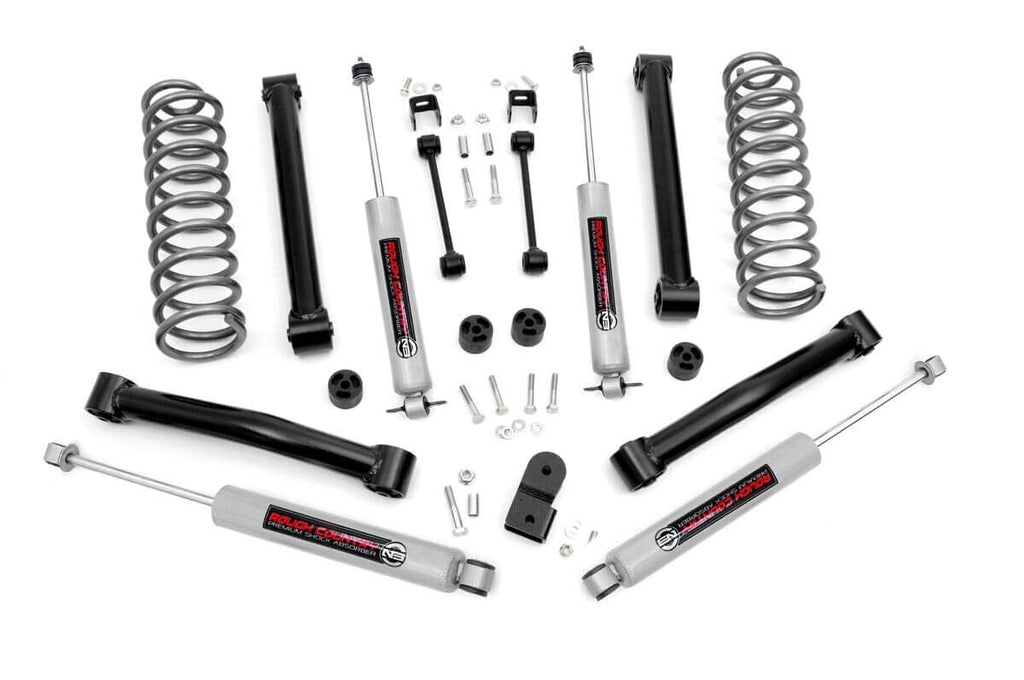 3.5 Inch Lift Kit V-6 Motor, Jeep Grand Cherokee ZJ 2WD/4WD (1993-1998)