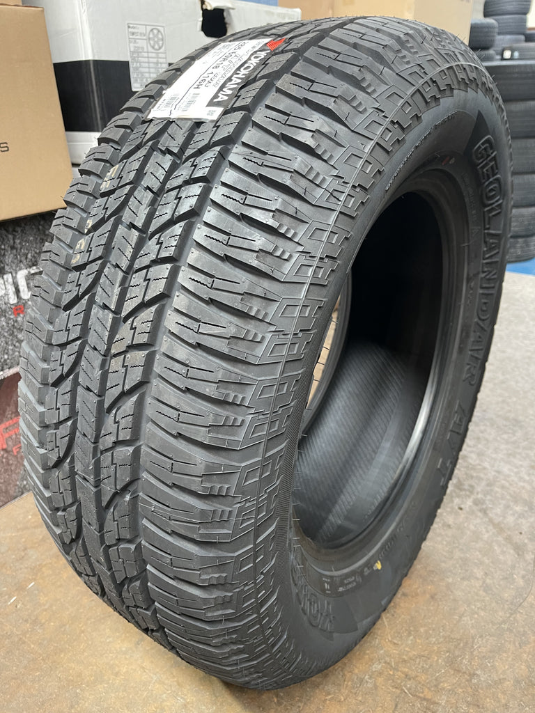 4 x New Yokohama Geolander A/T G015 285/60R18 116H great for Toyota Landcruiser