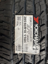 Load image into Gallery viewer, 4 x New Yokohama Geolander A/T G015 285/60R18 116H great for Toyota Landcruiser