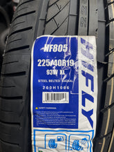 Load image into Gallery viewer, 4 new 19&quot; wheels and tyres 19x8 5/114.3 45p black DTM Utah 225/40R19 Hilfly