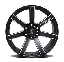 Load image into Gallery viewer, 4 new 20&quot; Lenso RTC mags 20x9 6/139.7 10p Milled edge Matt Black Hilux Ranger