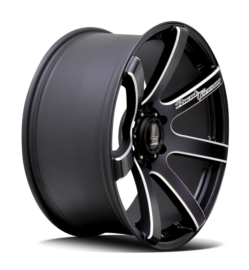 4 new 20" Lenso RTC mags 20x9 6/139.7 10p Milled edge Matt Black Hilux Ranger