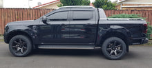 Load image into Gallery viewer, 4 new 20&quot; Lenso RTC mags 20x9 6/139.7 10p Milled edge Matt Black Hilux Ranger